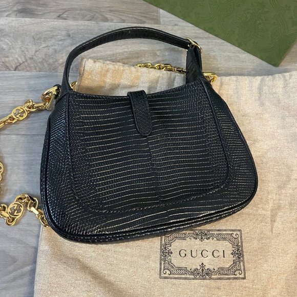 Jackie 1961 Lizard Mini Bag - Picture 5 of 6